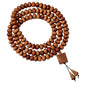 Zen Dear Unisex Thuja Sutchuenensis Wood Beads Wooden Bracelet Necklace Prayer Mala Wristband Bracelet - style: 6mmx10mmx108 Abacus Beads