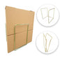 Foldable Storage Logistics Storage Bag Rack for Cardboard Boxes, Galvanized Iron Alloy, Holds 32 Carton Boxes, Multi-Purpose Organizer Logistics and Clothing, Anti-Rust Solid Sturdy Studios