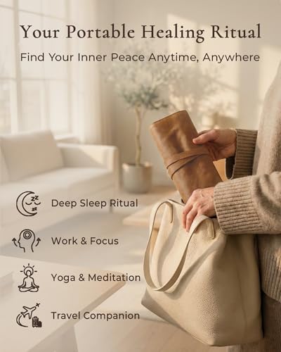 Tuning Forks for Healing Set - 128 Hz, 174 Hz, 432 Hz, 528 Hz Weighted & Unweighted Resonance Tuning Fork Kit - Chakra Sound Therapy Instruments for Meditation & Yoga in Pouch