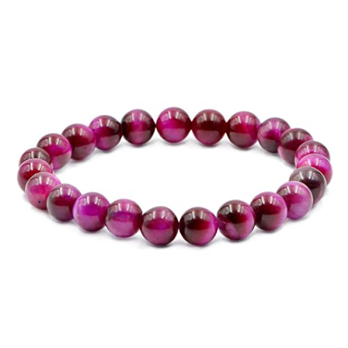 AD Beads Natural Gemstone Round Beads Stretch Bracelet Healing Reiki 8mm