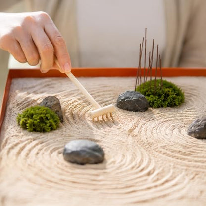 1.6T Corten Steel Korean Zen Garden Decorative Object for Mindful Living (S)