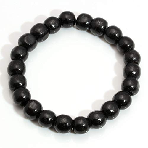 Wooden Stretch Bracelet Wood Beads Bracelets for Men Women Prayer Meditaiton Bracelet