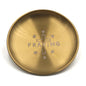 Gold Offering Prayer Ritual Bowl Plate Great for Altar,Meditation,Incense Sticks, smudging, Candle,Crystal,Jewelry,Yoga Use （Praying） - style: Praying