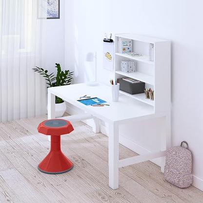 ECR4Kids ACE Active Core Engagement Wobble Stool, 15-Inch Seat Height, Flexible Seating, Red - color: Red