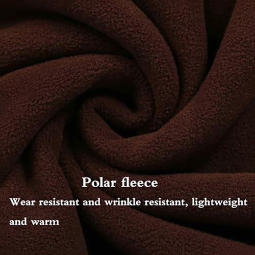 Unisex Meditation Hooded Cloak Warm Comfortable Autumn Winter Monk Clothing ﻿(Coffee,M)