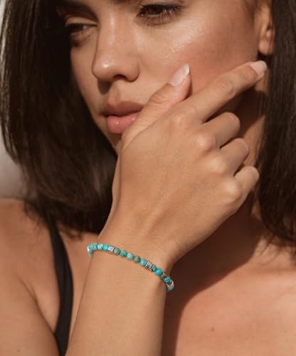 Beaded Bracelet Adjustable Stone String Bracelet Bohemian Colorful Beads Strand Bracelets for Women