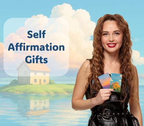 MINI ZOZI Self Affirmation Cards Anime 54PCS Ghibli Style Self Care Positive Mindfulness Gifts For Women Girls Teens Daily Anxiety Relief Meditation Yoga Journal Prompt Gratitude Motivational Affirmations Empowerment