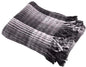 Hugger Mugger Recycled Plaid Yoga Blanket - Use as a Yoga Prop, Made From Recycled Materials, Very Soft, Supportive, Extra Thick, Warm and Cozy
