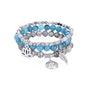 Tree of Life Yoga Healing Stone Bracelets,Multilayer Lotus Chakra Stone Reiki Bracelet Sets,Anxiety Crystal Natural Stone,for Women Stress Relief - style: Grey Map Jasper+apatite