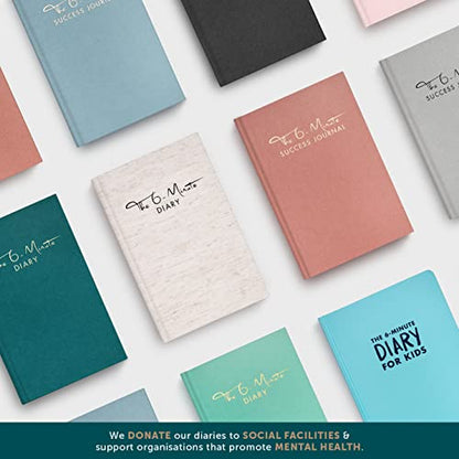 6-Minute Diary – 3-Million-User Gratitude Journal for Women with Prompts – Guided Self Care Journal Based on Positive Psychology – Daily Manifestation Journal for Self-Love & Mindfulness - color: Sky Blue