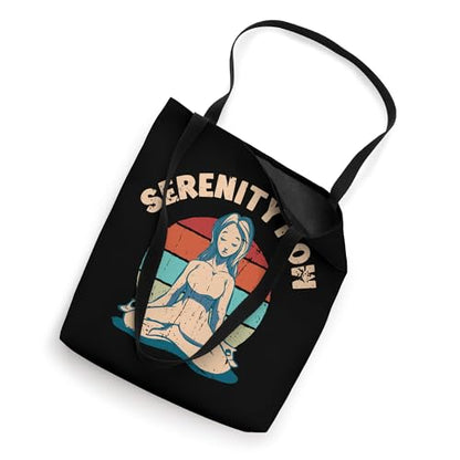 Serenity Now Meditation Tote Bag