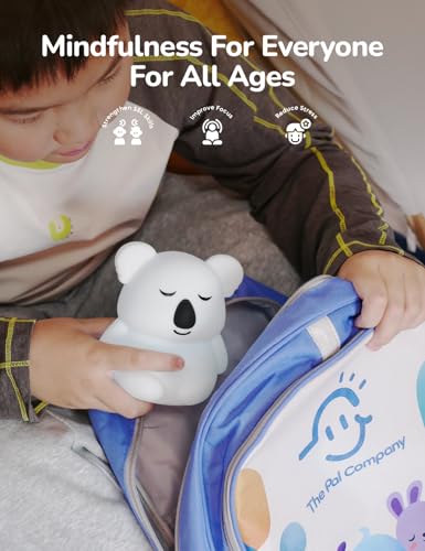 Breathing Pal 'Kyle'- Mindfulness Breathing Light, Guided Visual Meditation Breathing Light, Anxiety Relief Items for Calm Down Corner/Meditation/Sleep for Adult&Kid - size: Kyle (Koala)