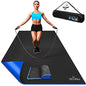 Sensu Large Exercise Mat – Extra Thick Non-Slip Workout Mat for Home Gym, Durable Shoe-Friendly Fitness Mat for Strength Training, Stretching, Cardio, and Balance Workouts (Multiple Sizes)