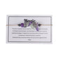 tenghong2021 Chakra Crystal Beaded Bracelet with Wish Card Adjustable Spiritual Anxiety Stone Beads Braide String Bracelet Yoga Meditation for Women Men Jewelry Birthday Gifts - style: Magic