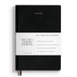 10-Minute Morning & Night Journal – Reversible AM/PM Guided Notebook for Mindfulness, Focus & Consistency – Undated Daily Journal in Black Vegan Leather | The 5W’s Guided Journal by The Inner Foundry - color: Black