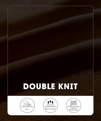 PULI Women's Elegant Shawl Wraps Soft Open Front Poncho Sweater for Spring Fall Winter - color: Front Tab-chocolate Brown