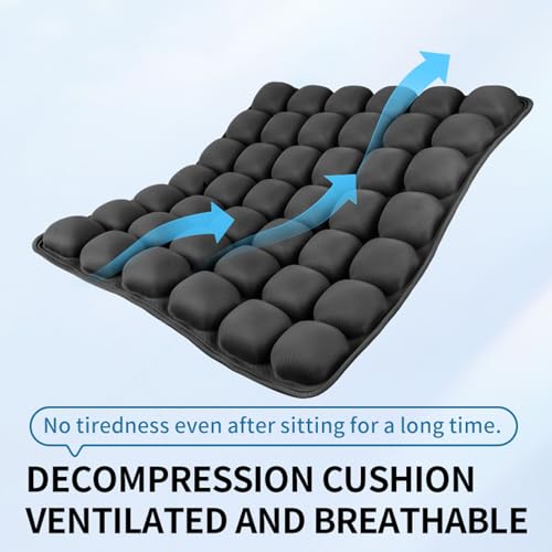 1Pcs Travel Cushion Airplane Seat - Inflatable Airplane Seat Cushion for Travel.Suitable for Long Distance Sedentary People to Use,Easy to Carry, 3D Inflatable Airbag is Ergonomic and Suitable