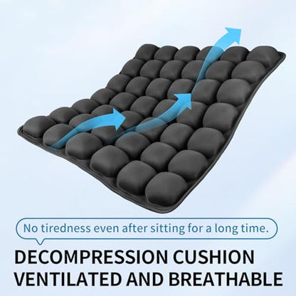 1Pcs Travel Cushion Airplane Seat - Inflatable Airplane Seat Cushion for Travel.Suitable for Long Distance Sedentary People to Use,Easy to Carry, 3D Inflatable Airbag is Ergonomic and Suitable