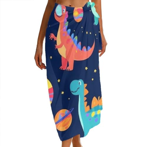 Fashion Travel Swimwear Bikini Wrap All Seasons Chiffon Scarf Beach Yarn Shawl - color: Color967