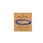 MAIBAOTA Healing Crystal Bracelet for Women Men, 8/4 mm Natural Stone Beaded Bracelets, Jewelry Birthday Gifts, Round Gemstones Stretch Bracelets - color: Blue-Lapis Lazuli, size: 8 mm