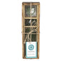 Pacific Giftware Heart Chakra Wooden Incense Gift Set, Mint Scented Incense, Complete Wooden Box with Sticks, Cones, and Holder, Healing Aromatherapy Relaxation Gift for Yoga and Meditation 10" L