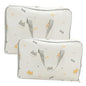 Holibanna 2pcs Oxford Fabric Storage Bags Large Capacity Clothing Organizers for Travel Home Durable and Space-saving Design for Quilts and Clothing Cute Design Medium Extra Large