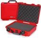 NANUK 910 Hard Case with Customizable Cubed Foam, IP67 Waterproof, Dustproof and Impact Resistant, 14.3” x 11.1” x 4.7”, Rugged Construction for Ultimate Protection, Made in Canada – Red - color: Red, style: Cubed Foam