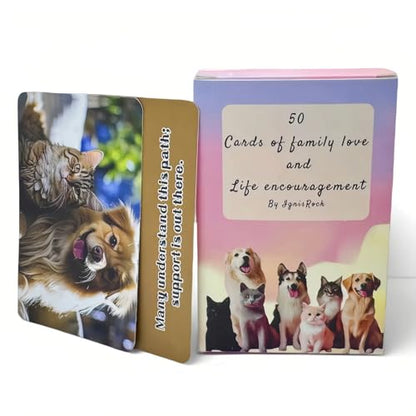 Mindfulness Cards, 50 Positive Affirmations and Encouragement Cards for Self-Love Journey, Motivational Deck Inspirational Quotes to Enhance Daily Self-Care and Mental Positivity - color: Affirmation-Mingfulness