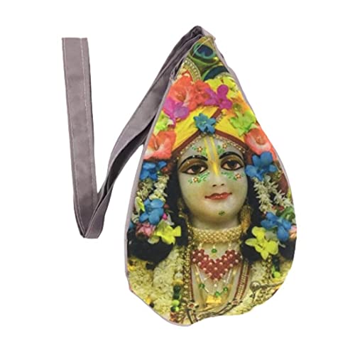 Aashita Creations Worship Mantra Meditation Bag/Chanting Bag/Gomukhi Japa Bag with Zip Pocket