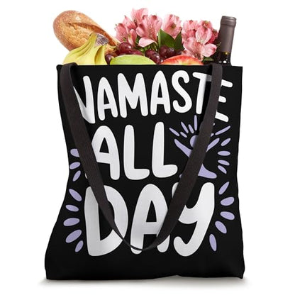 Spiritual Retreat Meditation Relaxation Yoga Practice Tote Bag