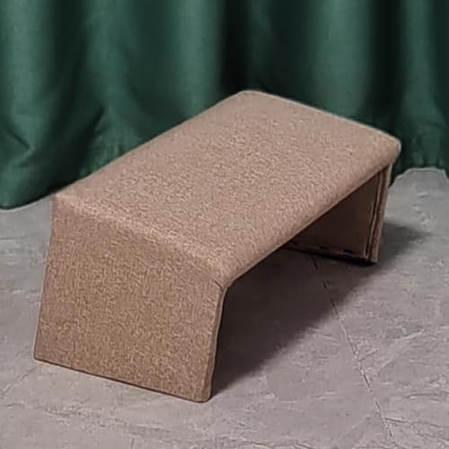 Meditation Stool, Home Sitting Stool, Meditation Church Stool, Tea Kneeling Stool, Yoga Stool, Correct Sitting Posture, Ergonomic Stool,Beige - color: Beige