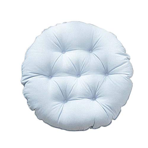 FANCY PUMPKIN Simple Modern Cushion Zafu Meditation Cushion Large Seat Cushion Floor Pillow for Home/Office, C - color: Light Gray-03