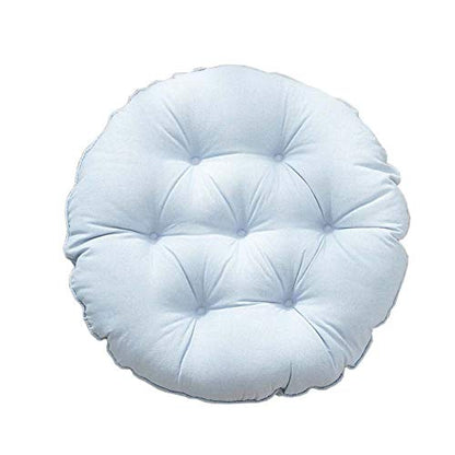 FANCY PUMPKIN Simple Modern Cushion Zafu Meditation Cushion Large Seat Cushion Floor Pillow for Home/Office, C - color: Light Gray-03