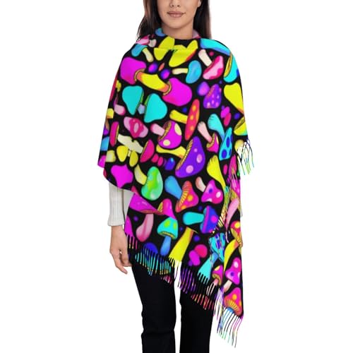 Supdreamc Cashmere Feel Scarf Soft Women Warm Cozy Scarves Multiple Colors - color: Picture (162)