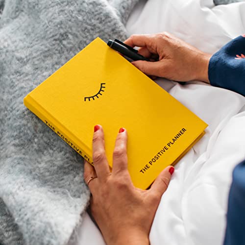 The Positive Planner | Daily Self Care Journal | Guided Gratitude Journal for Wellness | Positive Affirmations & Mindfulness Activities | 12 Week Planner