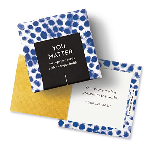 Compendium ThoughtFulls Pop-Open Cards — 4-Pack of You're Awesome, You Matter, You're Wonderful, Yay You —120 Pop-Open Cards, Each with a Different Message Inside - color: Awesome, Matter, Wonderful, Yay You