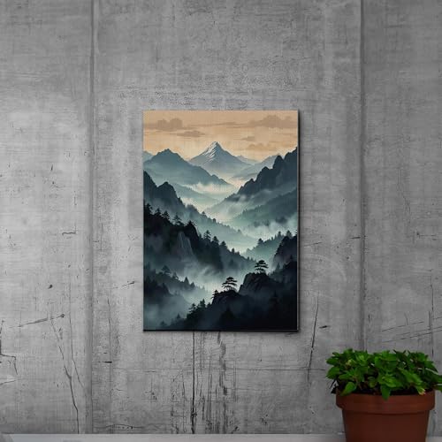 Japanese Wall Art, Minimalist Wall Art, Neutral Abstract Art, Modern Minimalist, Zen Wall Art, Zen Printed Wall Art, Japanese Art Print, Canvas, Wall