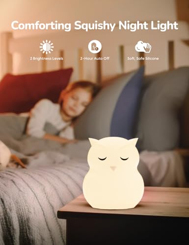 Breathing Pal 'Ollie'- Mindfulness Breathing Light, Guided Visual Meditation Breathing Light, Anxiety Relief Items for Calm Down Corner/Meditation/Sleep Aid for Adult&Kid - size: Ollie (Owl)
