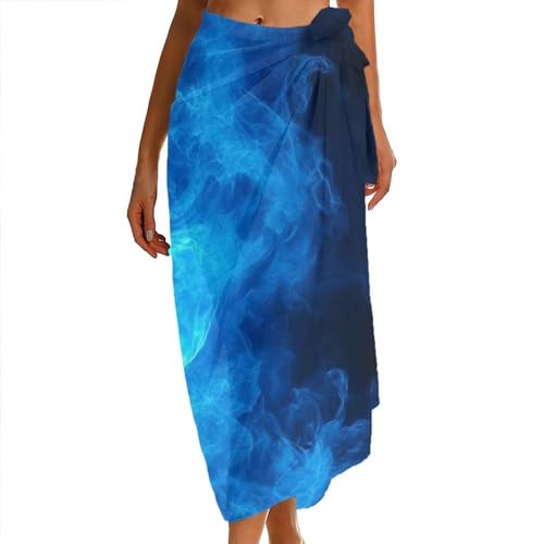 Fashion Travel Swimwear Bikini Wrap All Seasons Chiffon Scarf Beach Yarn Shawl - color: Color974