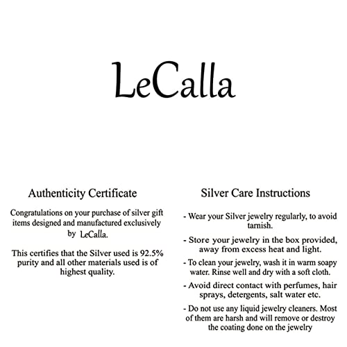 LeCalla 925 Sterling Silver Bracelet Jewelry Gift | Lightweight Italian Design Adjustable Love Bracelet | Link Chain with Lobster Claw Clasp Bracelet for Women Daughter Friendship Bracelet - color: CZ Infinity Love