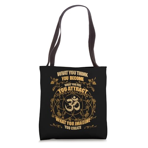 Yoga Zen Meditation Buddha Namaste Buddhist Spiritual Tote Bag