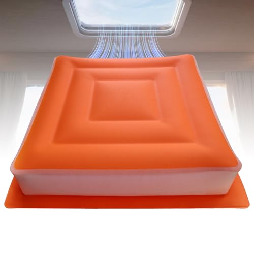 Inflatable Seat Cushion 14", Ultralight Camping Sit Pad, Portable Air Cushion for Stadium, Hiking, Hunting, RV Insulation Pad, Office Chair, Pressure Relief, Waterproof Compact Travel Pillow - Orange - color: Orange
