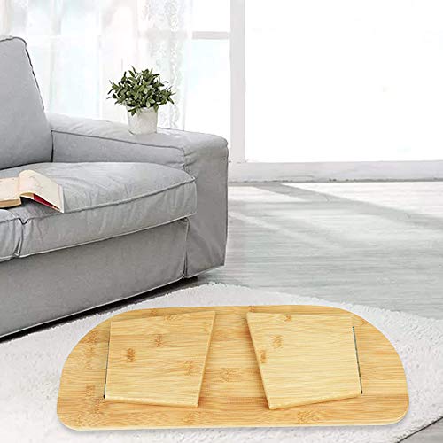 Kneeling Meditation Bench with Foldable Legs & Cushion - Perfect Kneeling Stool Ergonomic Bamboo Yoga Bench for Extended Practice - Includes Carrying Bag