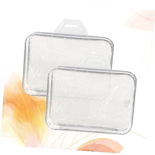 Holibanna 2pcs Large Capacity Quilt Storage Bag Waterproof Pvc Clothes Organizer for Home Travel Random Style