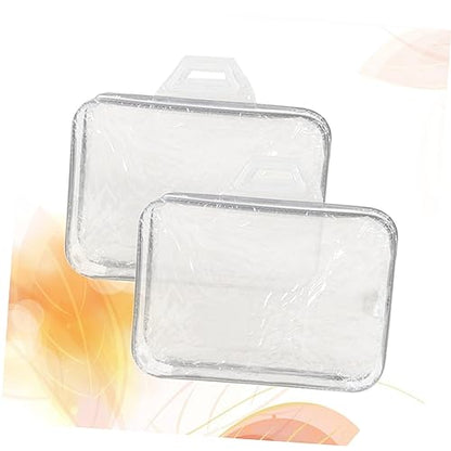 Holibanna 2pcs Large Capacity Quilt Storage Bag Waterproof Pvc Clothes Organizer for Home Travel Random Style