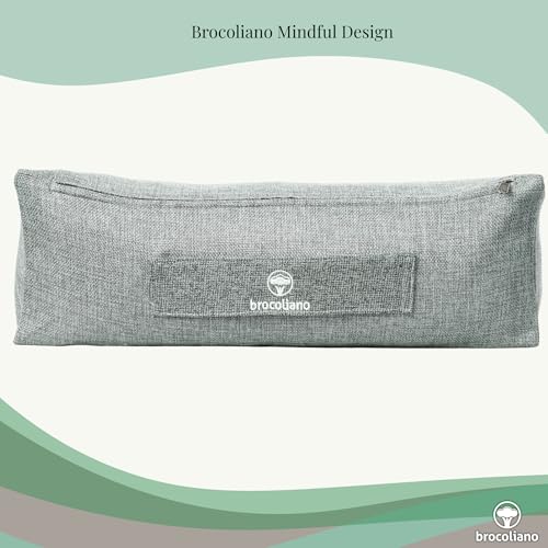 Meditation Cushion – Ergonomic Zafu Pillow for Yoga and Mindfulness – Washable Cover, Natural Buckwheat Fill, Premium Fabric (Cotton Blend/Polyester Variant) (Charcoal Grey, Medium)