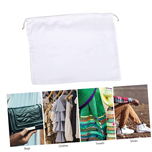 Holibanna 2pcs Drawstring Storage Bag Household Bundle Capacity for Clothes and Quilts Space-saving Organizer for Home and Travel