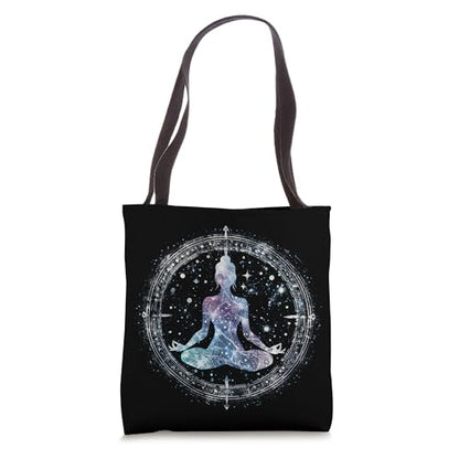 Yoga Meditation Tote Bag