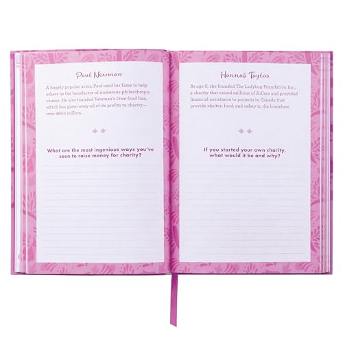 TableTopics Inspiration Prompted Journal for Women with Questions, Quotes, Biographies, & Creative Tasks for Increased Motivation, Improved Mood, Self-Confidence, Wellness, & Personal Development - style: Inspiration