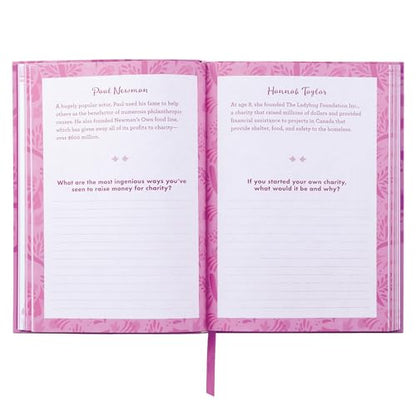 TableTopics Inspiration Prompted Journal for Women with Questions, Quotes, Biographies, & Creative Tasks for Increased Motivation, Improved Mood, Self-Confidence, Wellness, & Personal Development - style: Inspiration